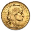 Gold French 20 Franc Rooster