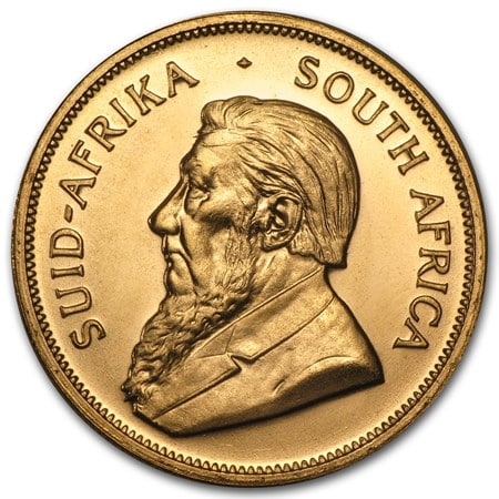 Gold South African Krugerrand