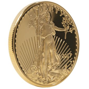 Gold American Eagle