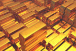 Gold bars and silver coins rising as weak U.S. payroll data boosts precious metals and weakens the U.S. dollar
